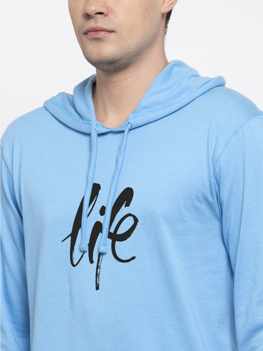 Men's Life Full sleeves Hoody T-Shirt - Friskers