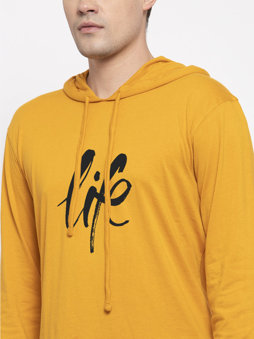 Men's Life Full sleeves Hoody T-Shirt - Friskers