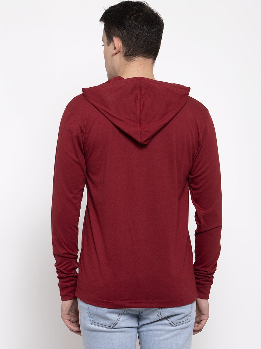 Men's Weirdly Awesome Full Sleeves Hoody T-Shirt - Friskers