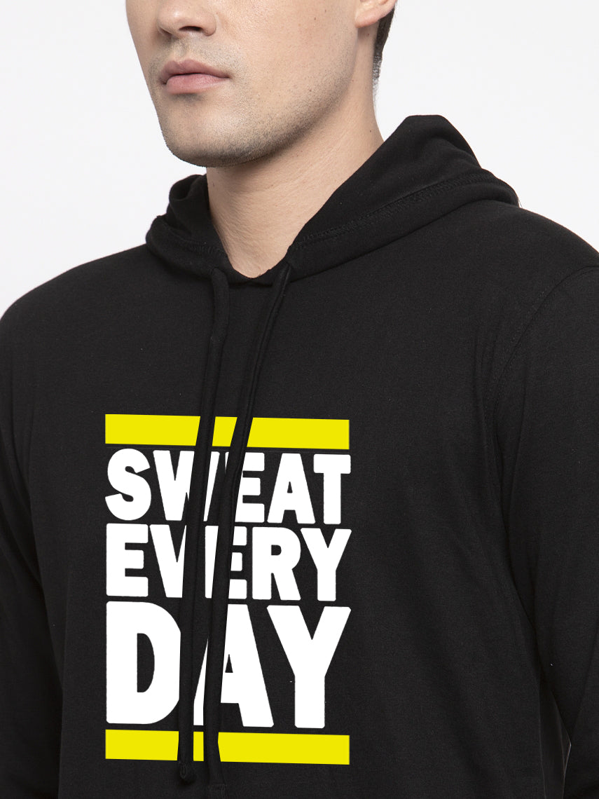 Men's Sweat Every Day Full Sleeves Hoody T-Shirt - Friskers