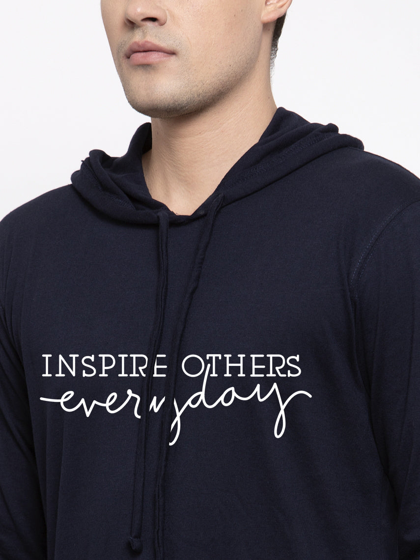 Men's Inspire Others Everyday Full Sleeves Hoody T-Shirt - Friskers