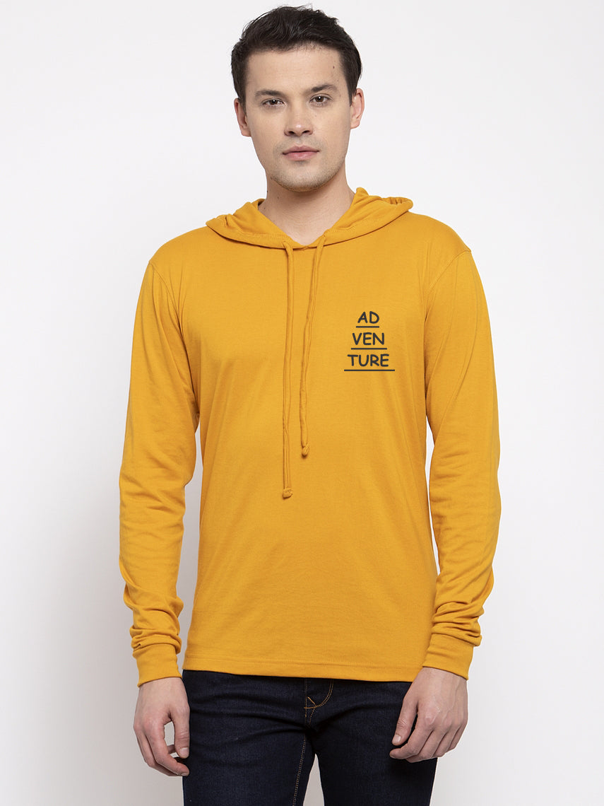 Men's Adventure Full Sleeves Hoody T-Shirt - Friskers