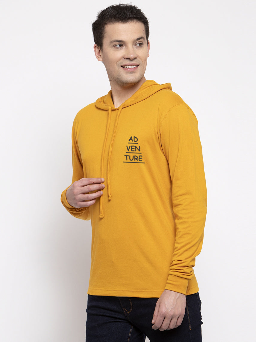 Men's Adventure Full Sleeves Hoody T-Shirt - Friskers