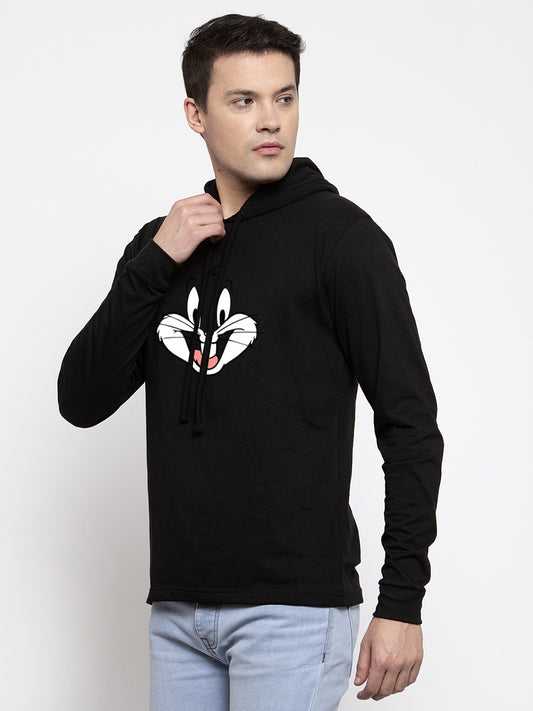 Men's Bugs Bunny Full Sleeves Hoody T-Shirt - Friskers