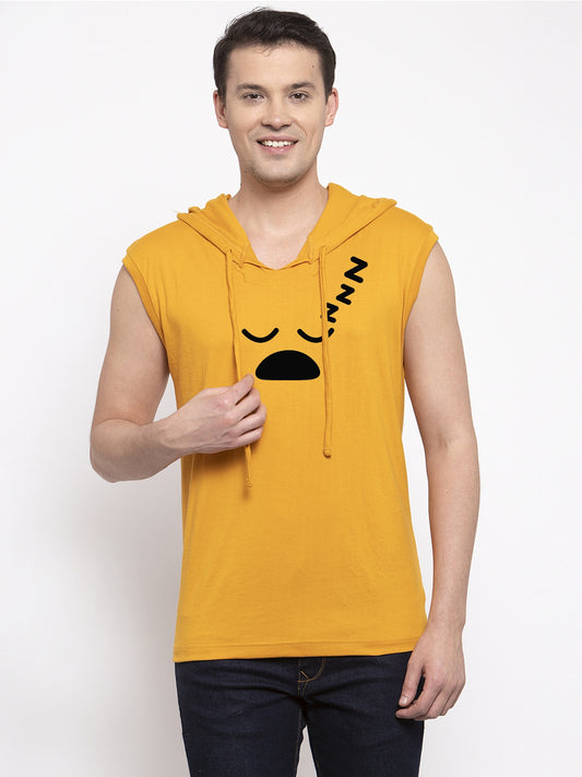 Men's Snooze Sleeveless Hoody T-Shirt - Friskers