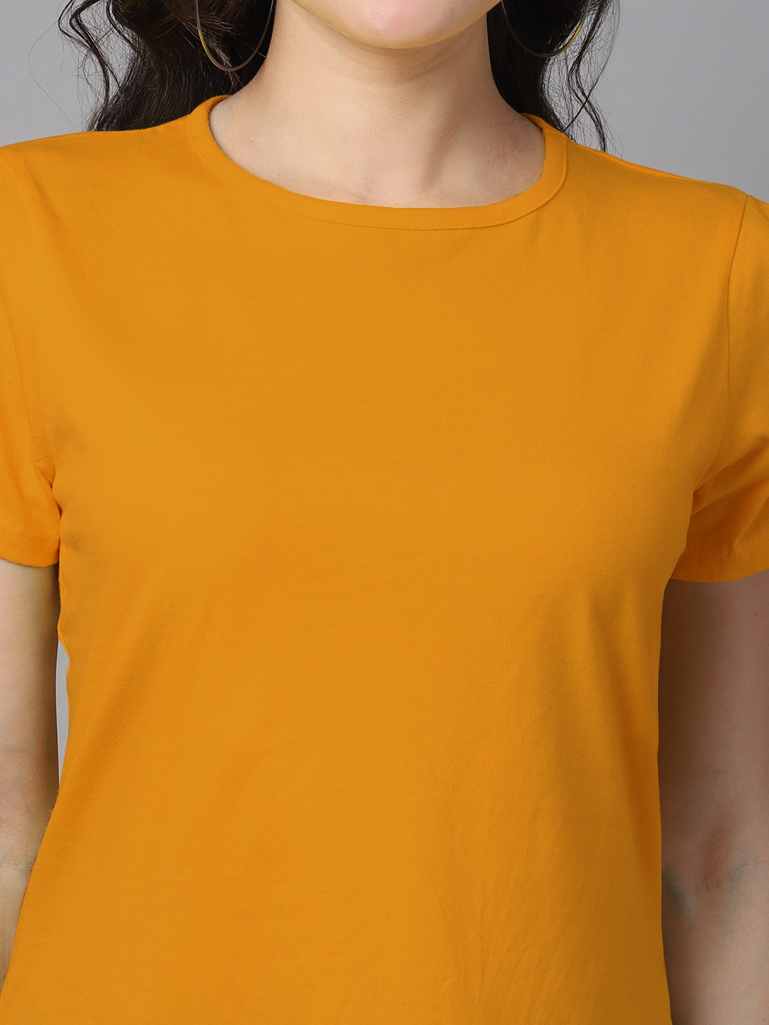 Women Slit Sleeves Pure Cotton T-Shirt - Friskers