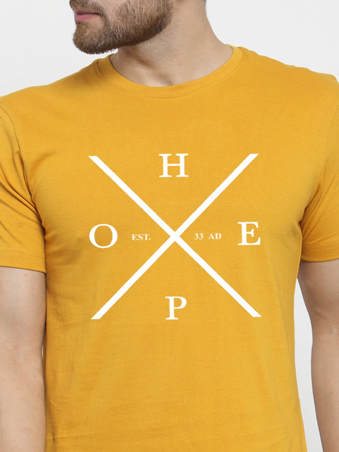 Hope Printed Clearence Round Neck T-shirt - Friskers