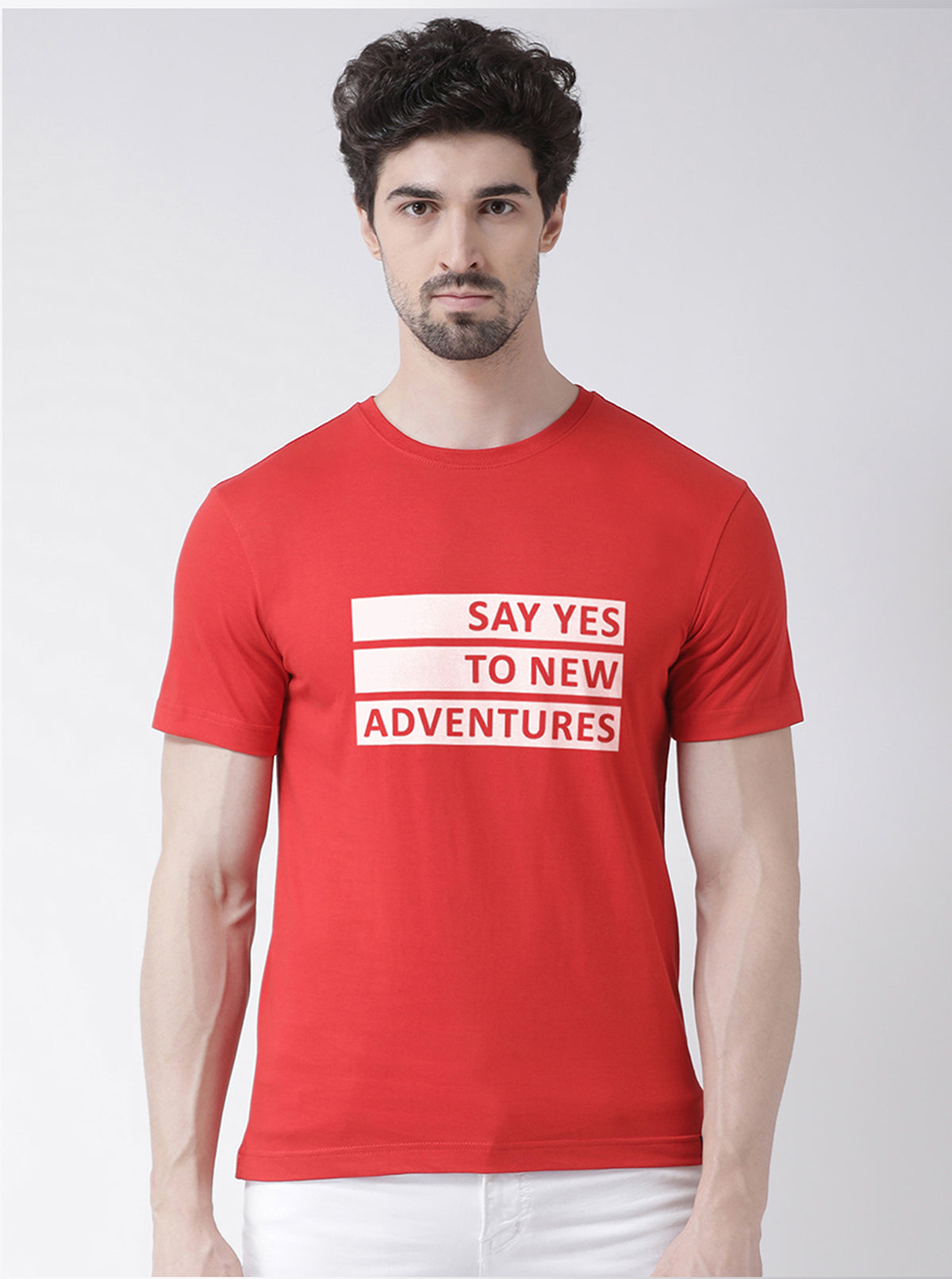 Say Yes to New Printed Clearence T-shirt - Friskers