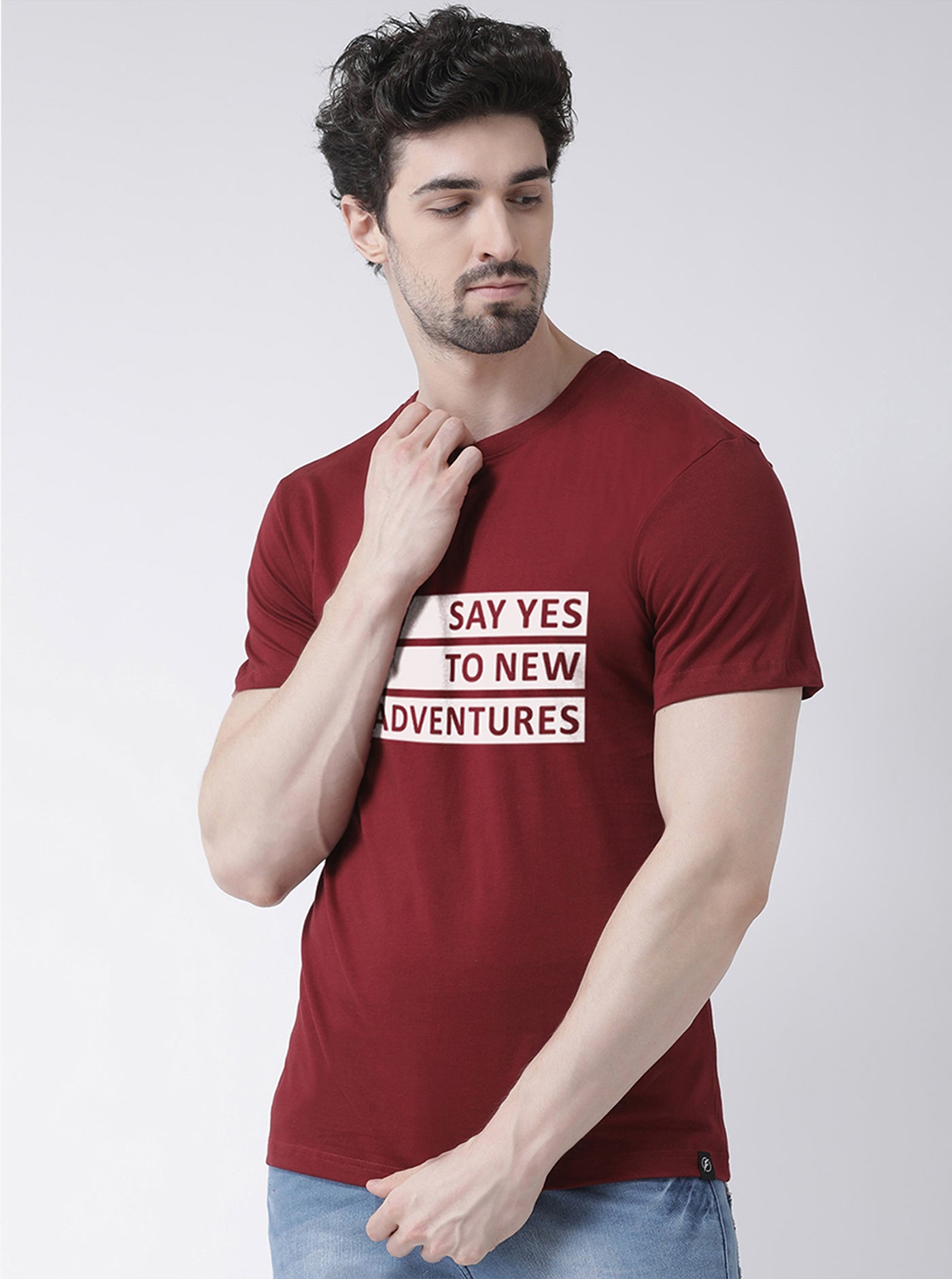 Say Yes to New Printed Clearence T-shirt - Friskers