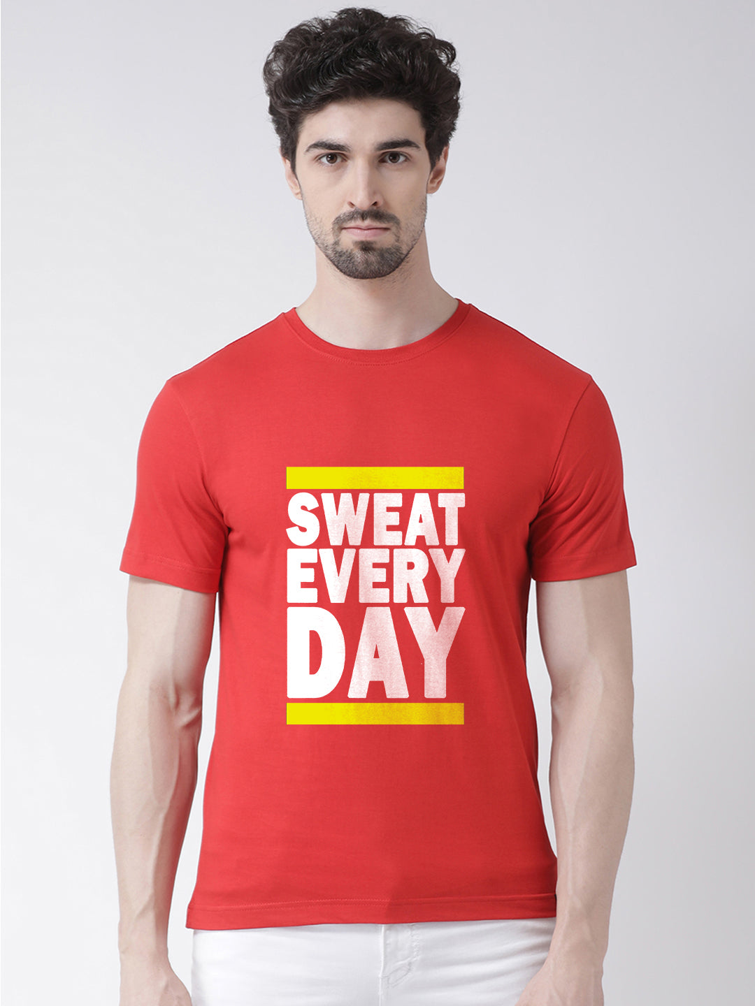Sweet Everyday Printed Round Neck T-shirt - Friskers