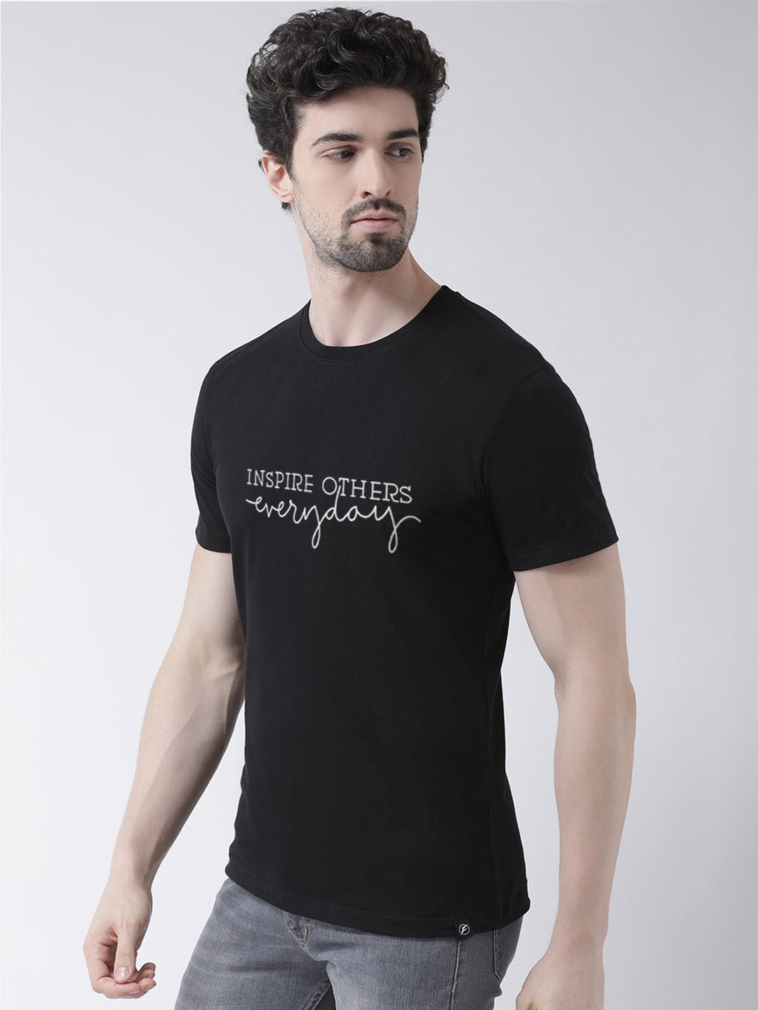 Inspiring Other Printed Round Neck T-shirt - Friskers