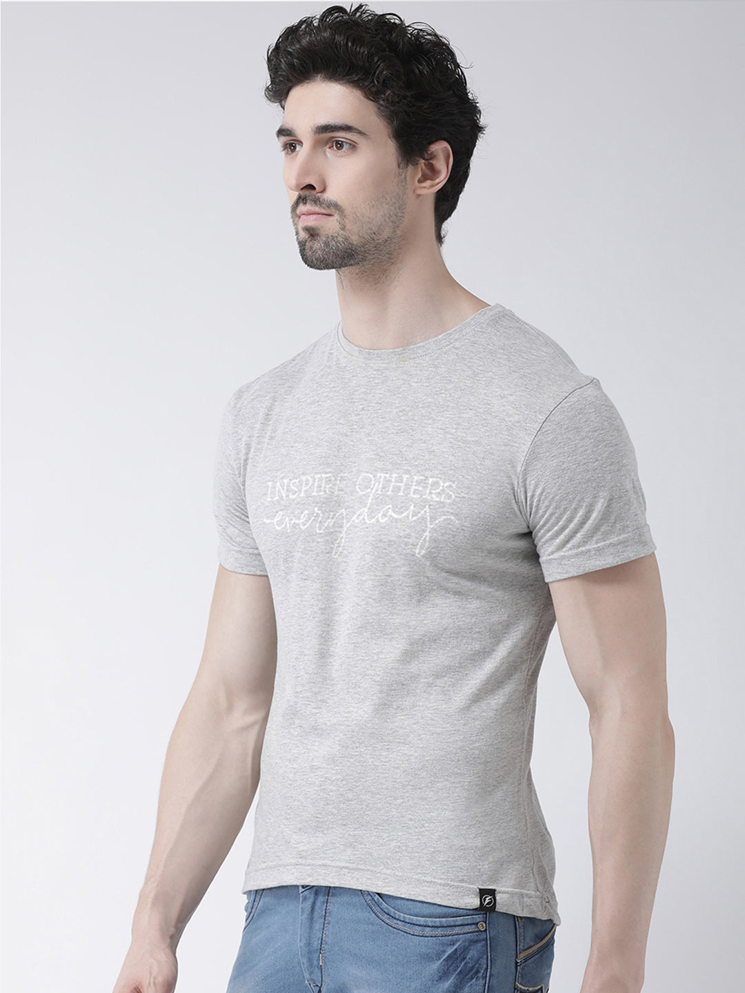 Inspiring Other Printed Round Neck T-shirt - Friskers